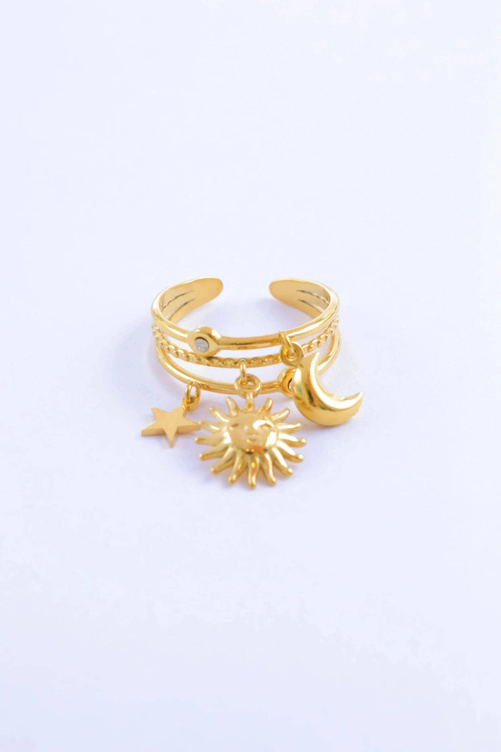 Anillo Altair. Acero inoxidable