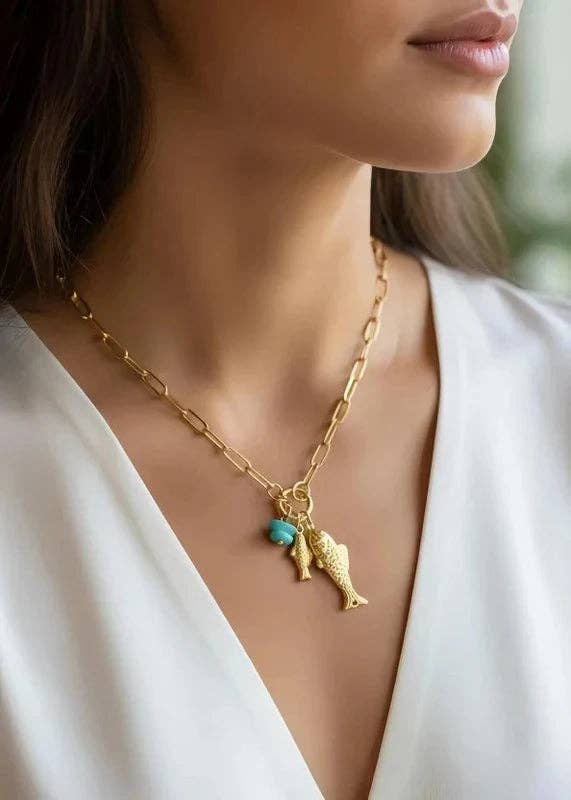 Collar Dore. Acero inoxidable