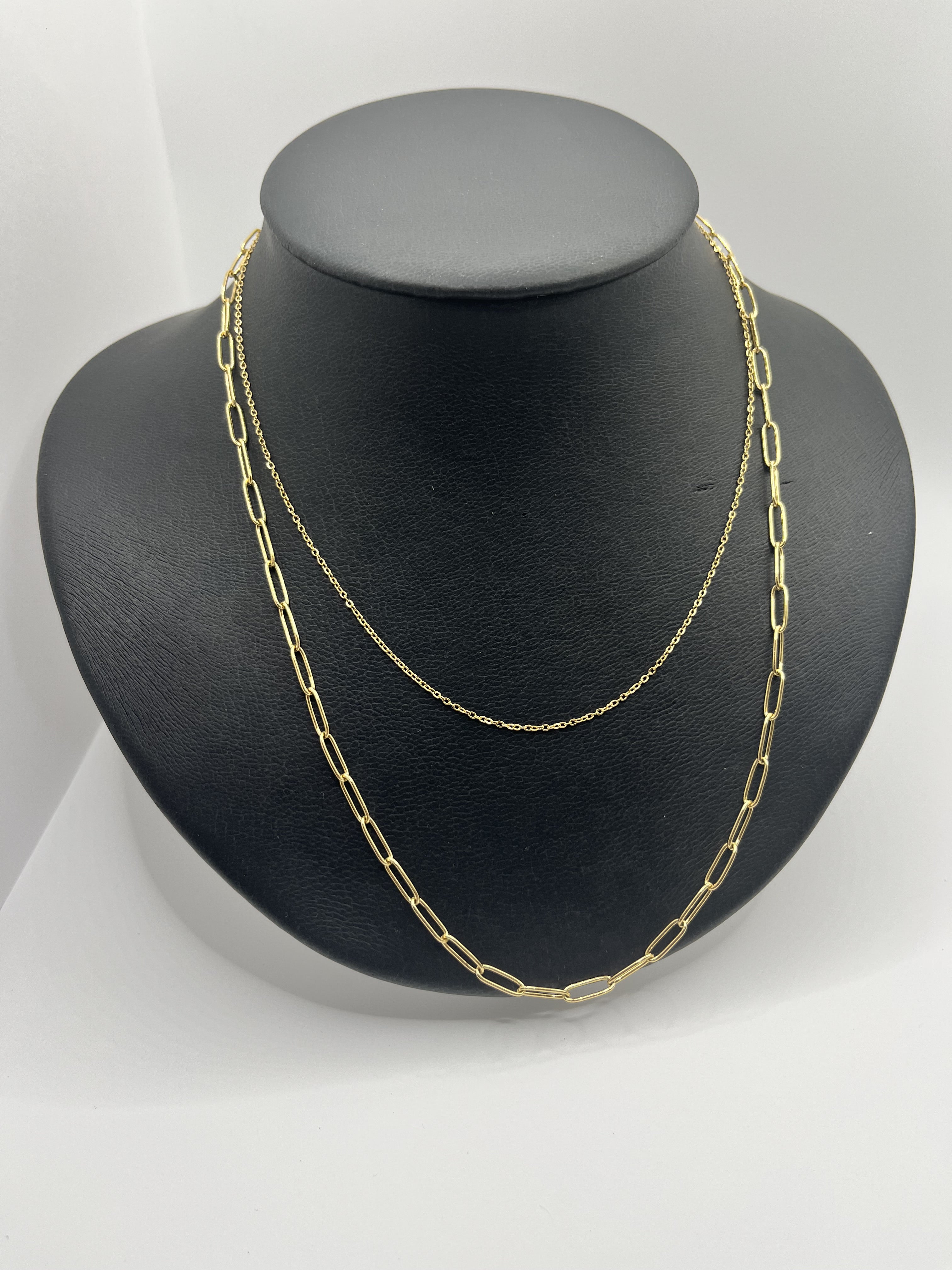 Collar Michelle. Acero inoxidable dorado
