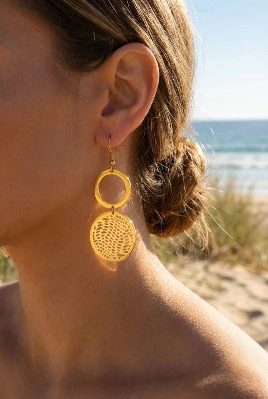Pendientes Kale. Acero inoxidable